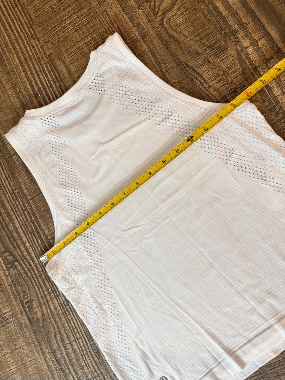 Lululemon Train to Be Tank Top in White- Size 4.